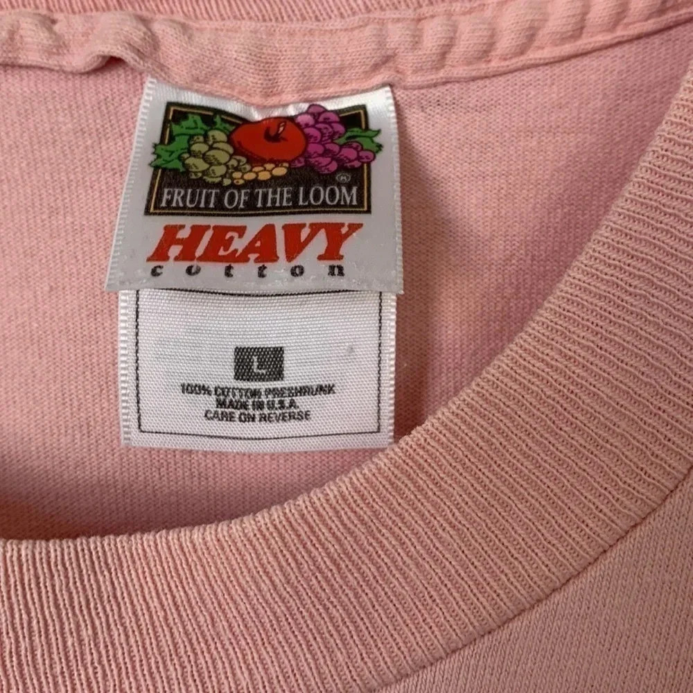 VTG Women’s Kona Hawaiian Pink Tropical Floral Shirt L Embroidered Y2K 90s Beach - Picture 5 of 9
